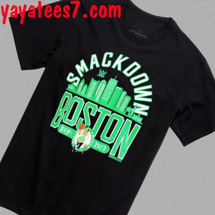 Sportiqe SmackDown x Boston Celtics Shirt
