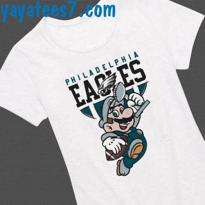 Super Mario Bros X Philadelphia Eagles Football Game Day 2023 Shirt