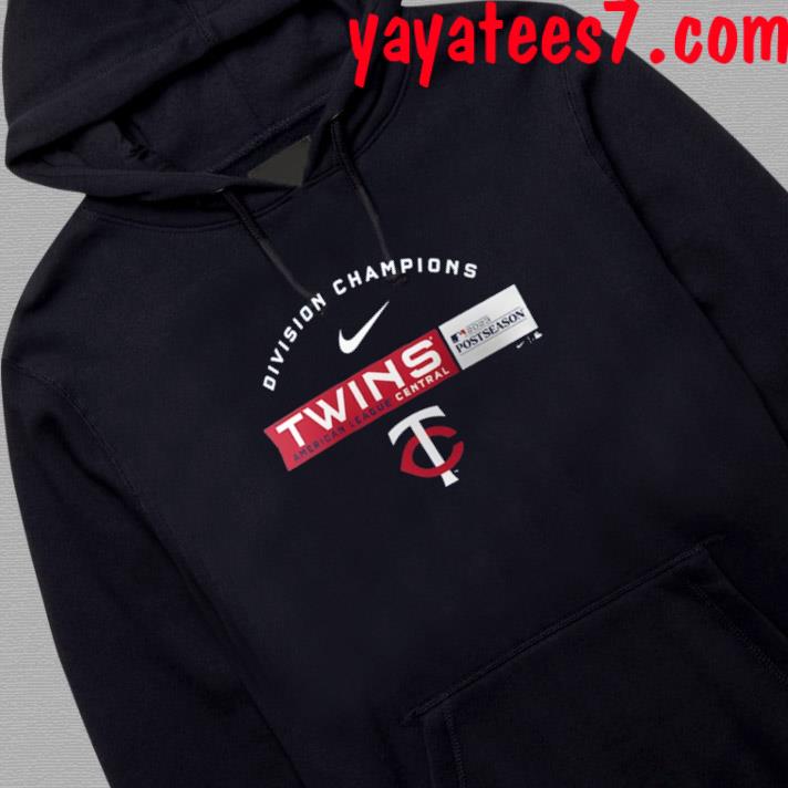 Minnesota Twins Nike 2023 AL Central Division Champions Shirt, hoodie,  sweater, long sleeve and tank top