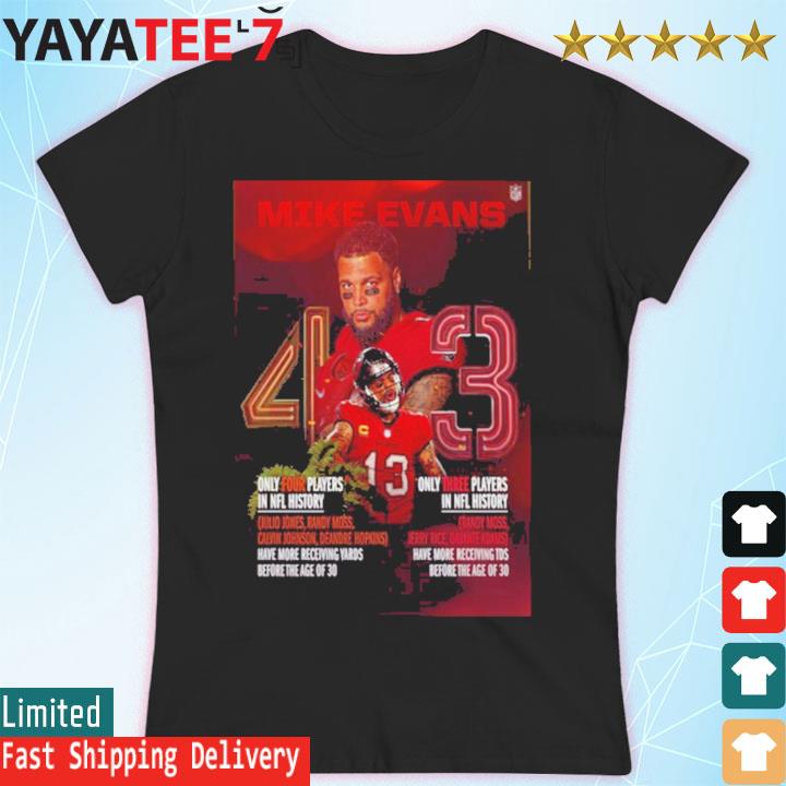 Two Historical Facts About Mike Evans Of The Tampa Bay Buccaneers In Nfl  History Unisex Shirt