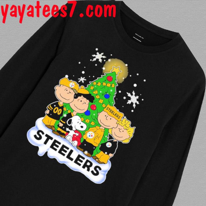 Pittsburgh Steelers Snoopy And Woodstock Christmas Shirt, hoodie, sweater,  long sleeve and tank top