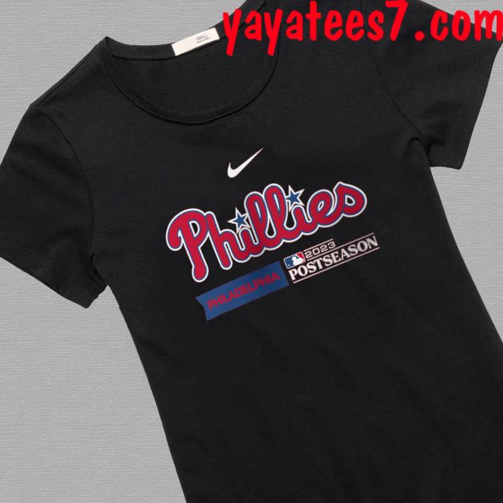 Philadelphia Phillies 2023 MLB Postseason Dugout Men's Nike Dri-FIT MLB  T-Shirt