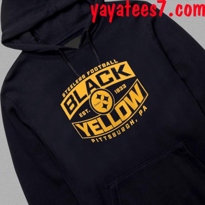 Official Pittsburgh Steelers men's black and yellow bars T-shirt, hoodie,  tank top, sweater and long sleeve t-shirt