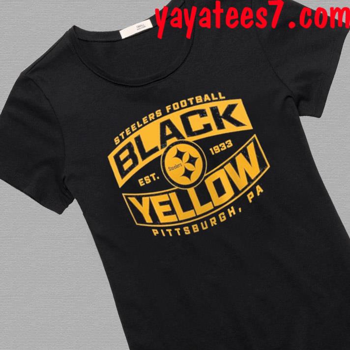 Pittsburgh Steelers Men'S Black & Yellow Bars Shirt, hoodie, sweater, long  sleeve and tank top