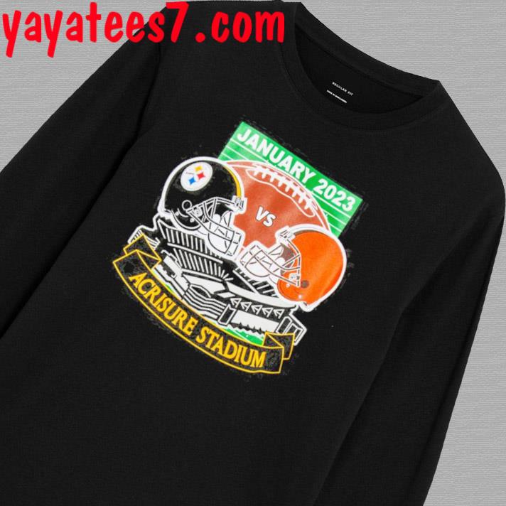 Pittsburgh Steelers vs Cleveland Browns January 2023 Game Shirt, hoodie,  sweater, long sleeve and tank top