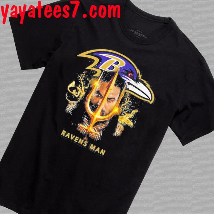 Official aquaman Baltimore Ravens Man Shirt, hoodie, sweater, long