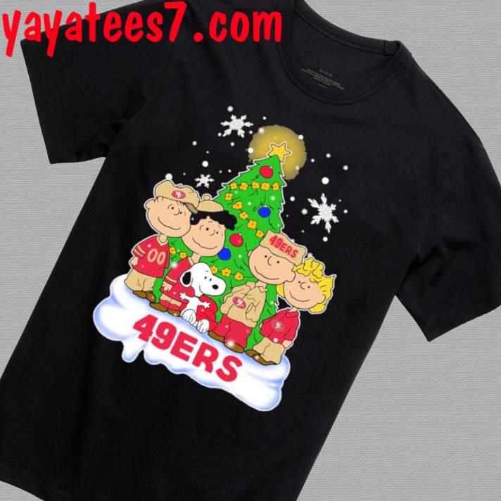 San Francisco 49ers Snoopy Christmas shirt, hoodie, sweater, long sleeve  and tank top