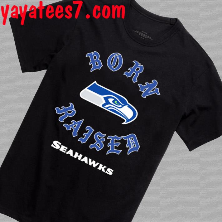 Seattle Seahawks Born X Raised Unisex T-shirt - Shibtee Clothing