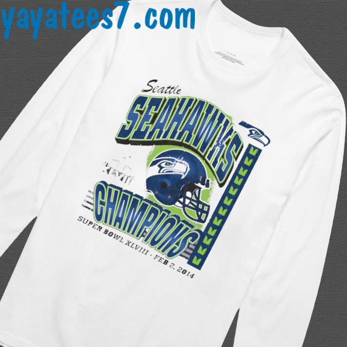 Seattle Seahawks Sb Gridiron Locker Vintage '47 Tubular Shirt