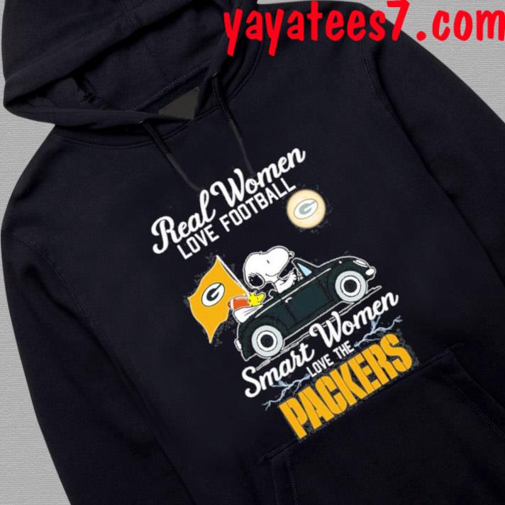 Real Women Love Football Smart Women Love The Packers T Shirt