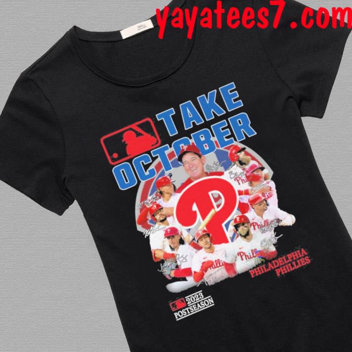 Red October Philadelphia Phillies Players 2023 Postseason Shirt