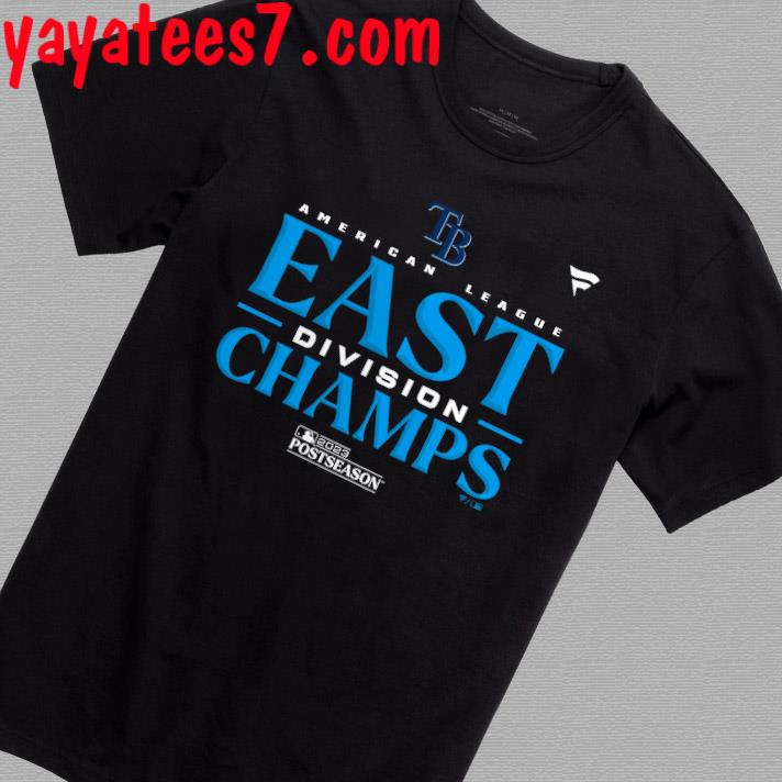 Tampa Bay Rays American League East Division Champions T-SHIRT