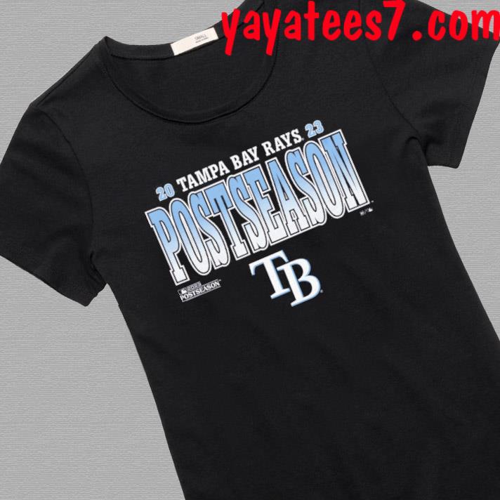 Men's Tampa Bay Rays Fanatics Branded Black 2023 Postseason Around