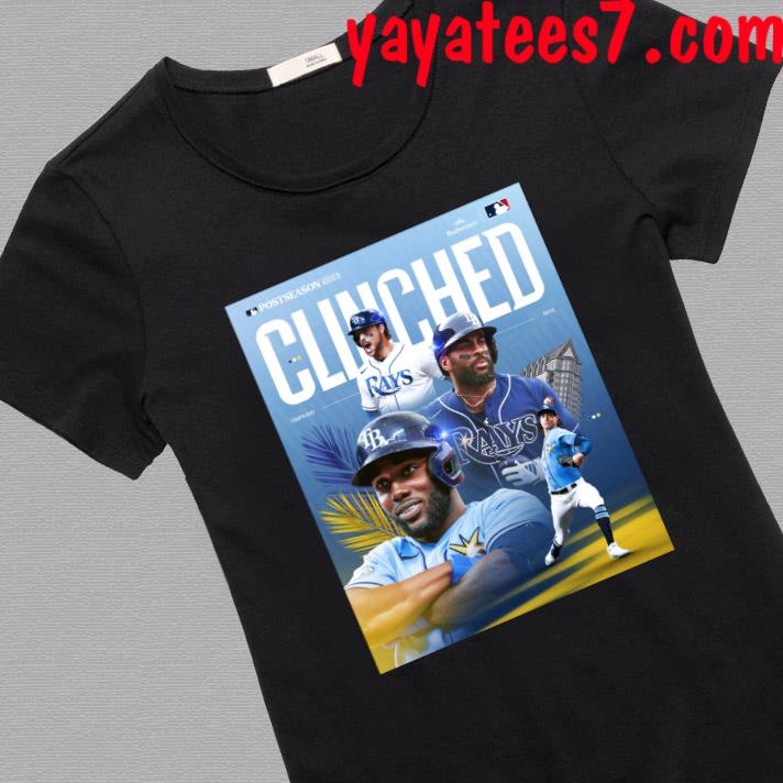 Tampa Bay Rays Clinched 2023 Postseason playoff MLB Shirt, hoodie, sweater,  long sleeve and tank top