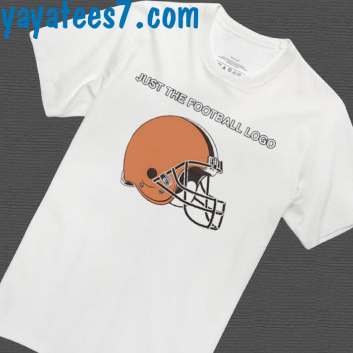 Cleveland Browns just the football logo helmet shirt, hoodie