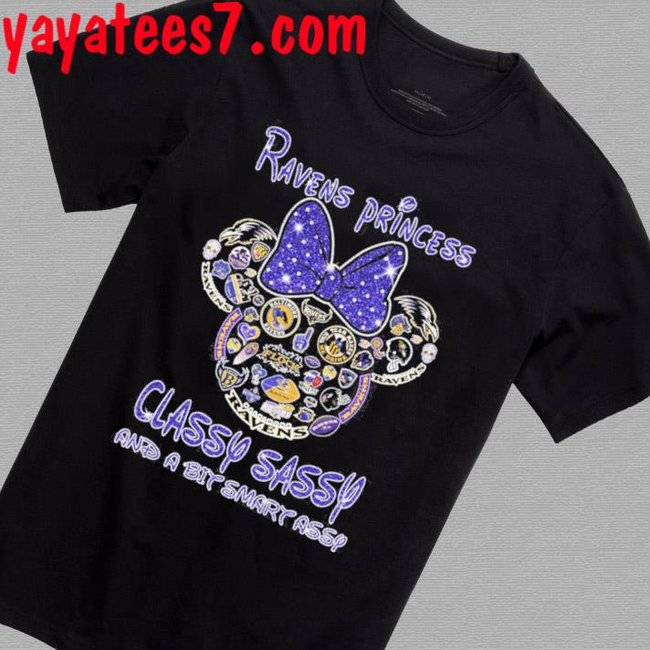 Atlanta Braves Princess Classy Sassy And A Bit Smart Assy T-shirt