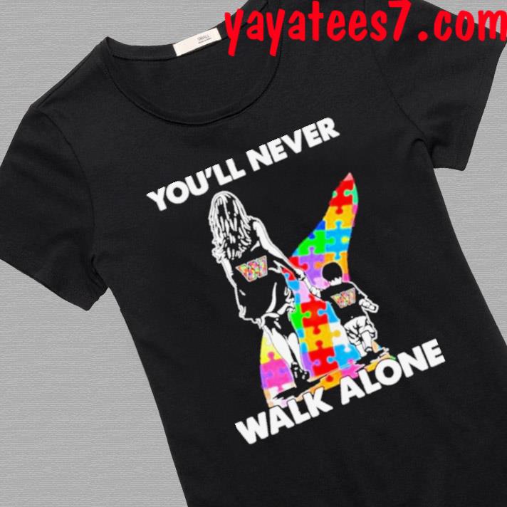 Washington Commanders You'll Never Walk Alone Mom And Son Autism T