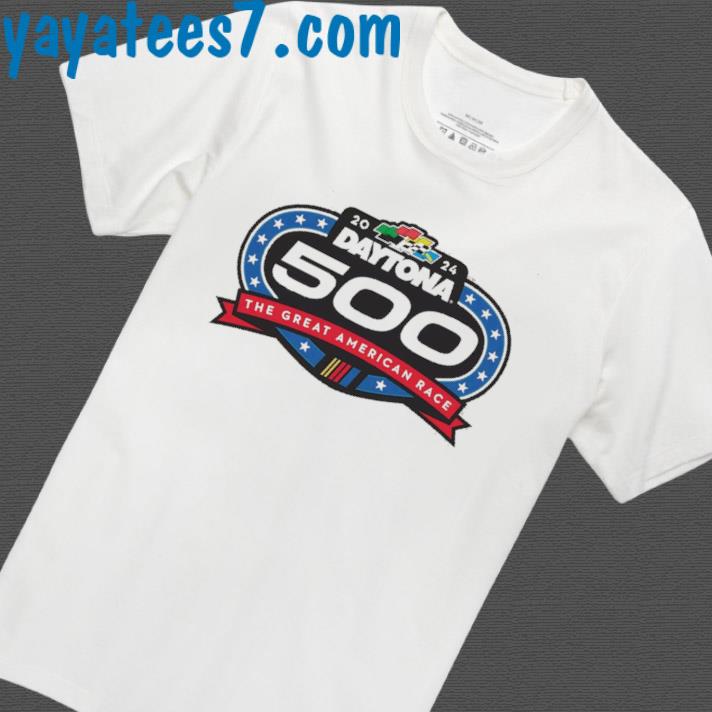 2024 Daytona 500 Checkered Flag Sports Logo T-Shirt