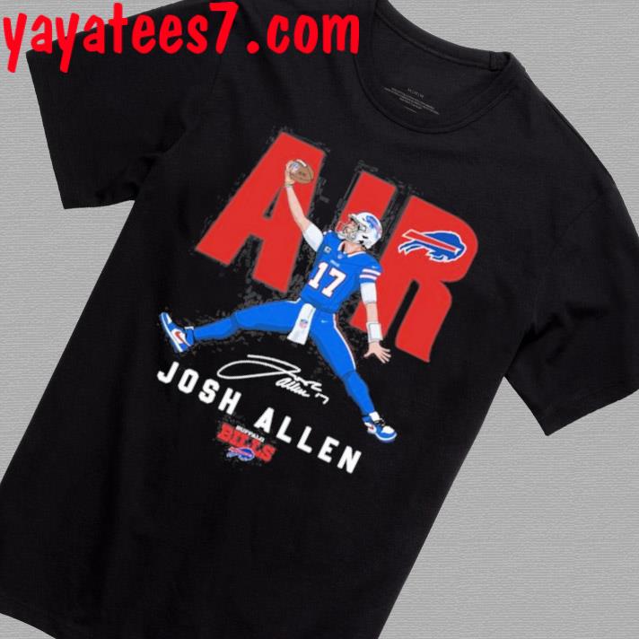 Air Buffalo Bills Josh Allen Signature T Shirt - Limotees