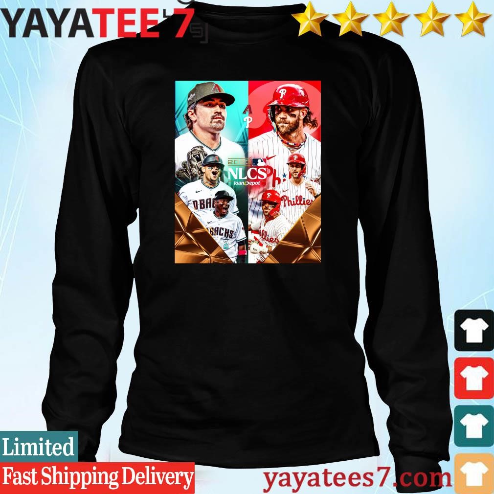 Philadelphia Phillies vs. Arizona Diamondbacks 2023 NLCS Matchup shirt,  hoodie, sweater, long sleeve and tank top