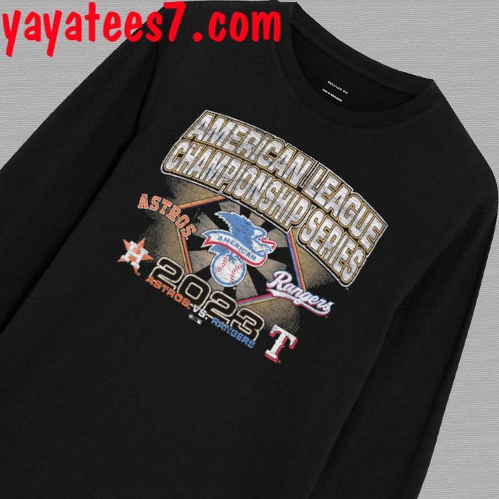 Official houston Astros vs. Texas Rangers 2023 ALCS Matchup Franklin T- Shirts, hoodie, tank top, sweater and long sleeve t-shirt
