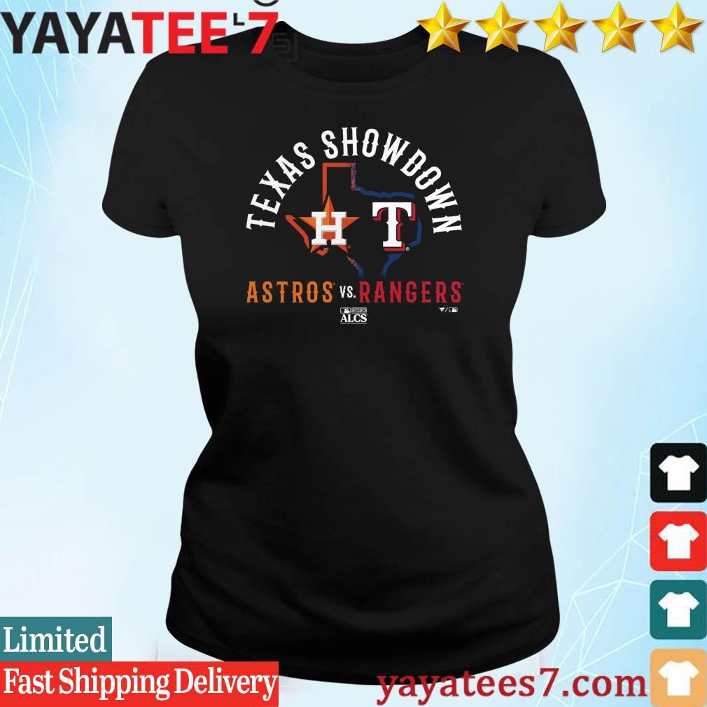 Texas Rangers vs Houston Astros ALCS 2023 art shirt, hoodie, sweater and  v-neck t-shirt