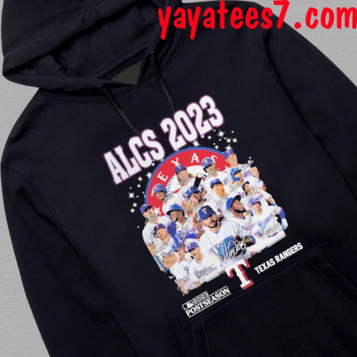 Official Alcs 2023 Texas Rangers Postseason Unisex T-shirt Sweatshirt Hoodie