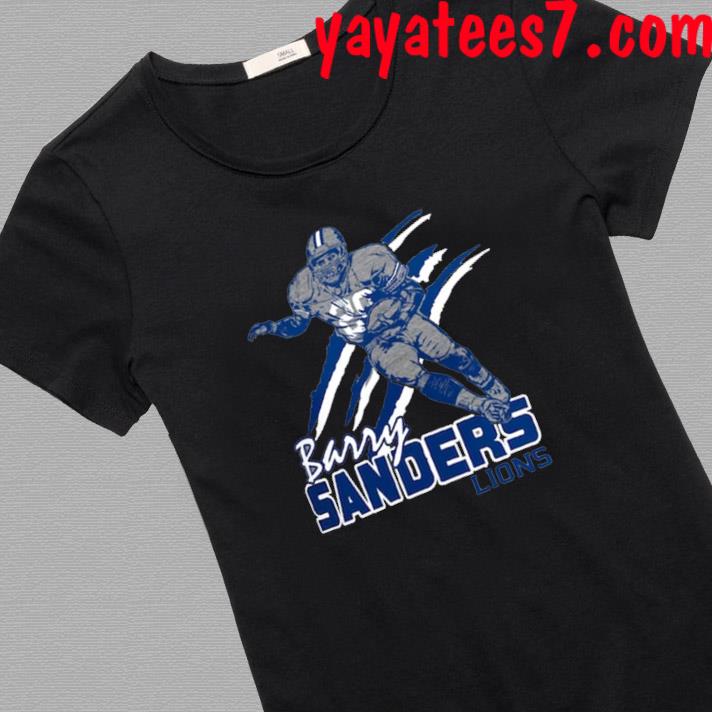 Detroit Lions Barry Sanders Homeage Shirt