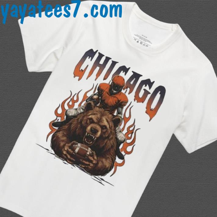 Chicago Bears Grey Engage Stack Long Sleeve T-Shirt  Chicago bears t  shirts, Chicago shirts, Long sleeve tshirt