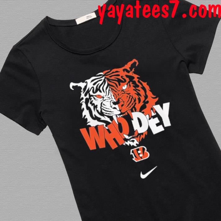 Nike Youth Cincinnati Bengals Logo Black Cotton T-Shirt