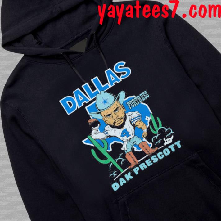 Dallas Cowboys Dak Prescott Jersey Style Hoodie Hooded Sweatshirt