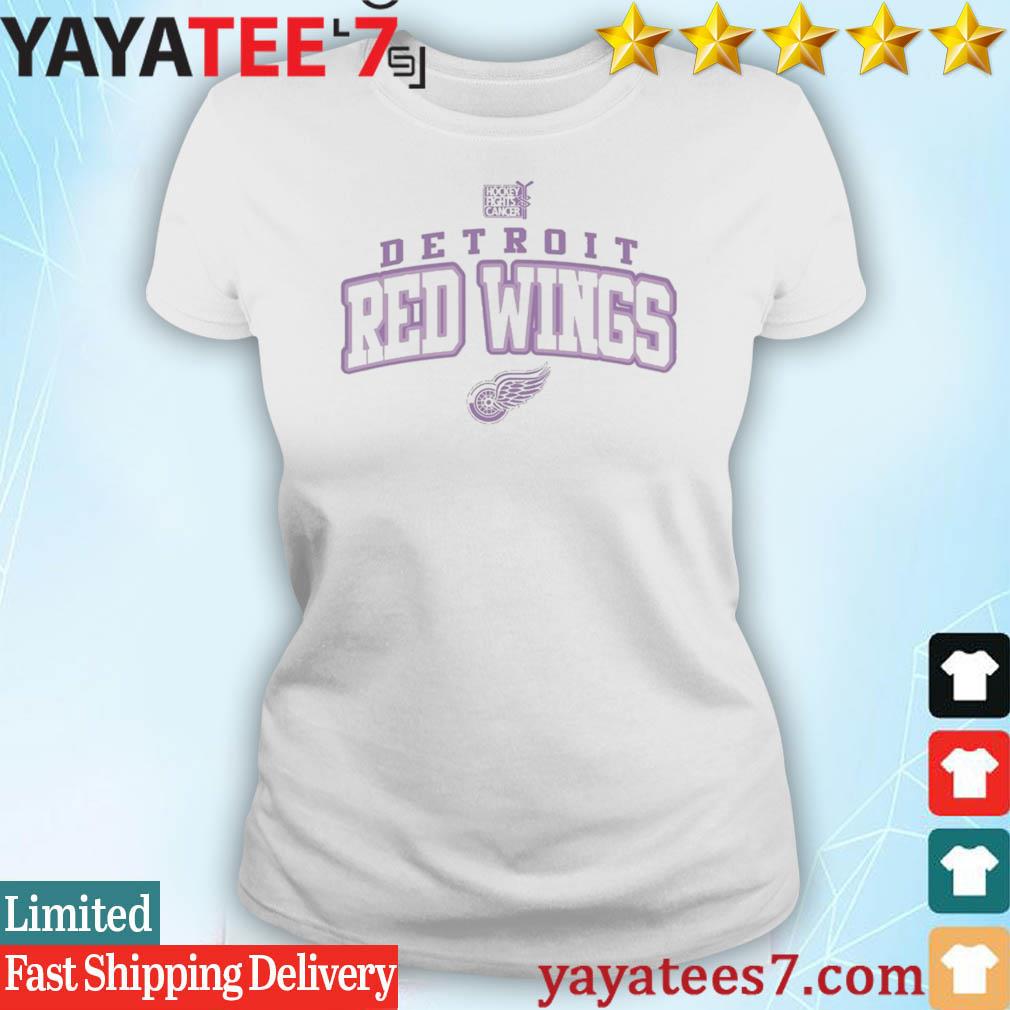 Official Detroit Red Wings Levelwear Hockey Fights Cancer Richmond T-Shirt,  hoodie, sweater, long sleeve and tank top