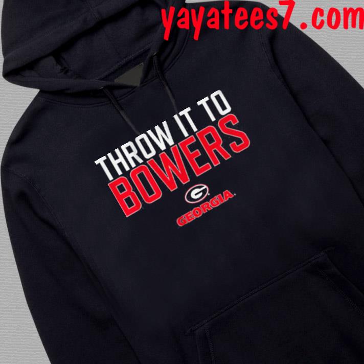 Georgia Football Throw It To Brock Bowers T Shirt, hoodie, sweater