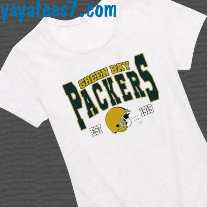 NFL Team Graphic Green Bay Packers White T-Shirt