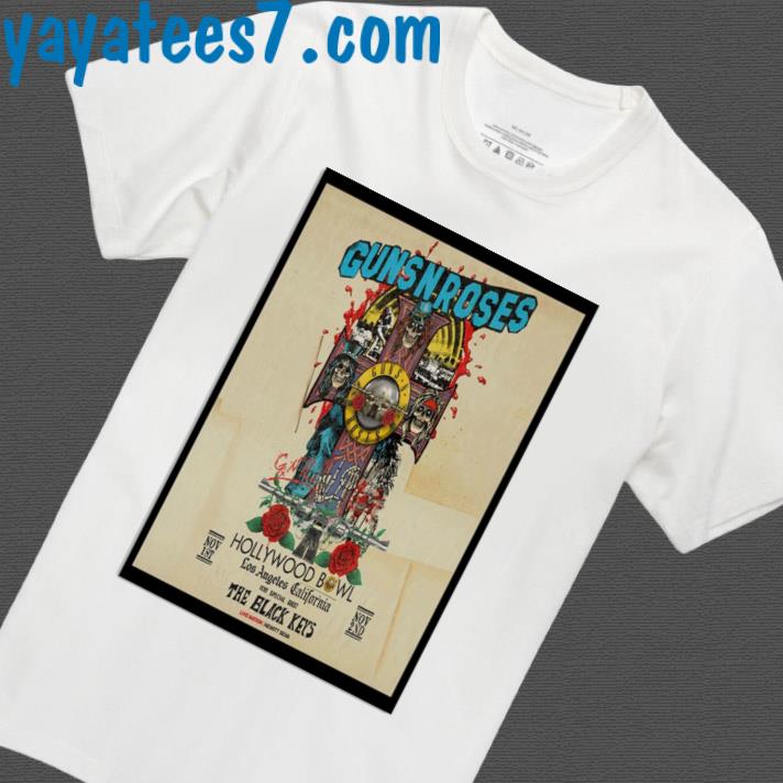 Guns N' Roses Nov 1, 2 2023 The Hollywood Bowl, Los Angeles, California Poster Shirt