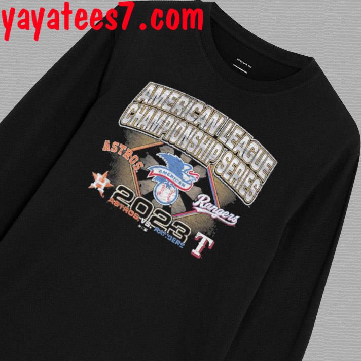 Houston Astros vs. Texas Rangers '47 2023 ALCS Matchup Franklin shirt,  hoodie, sweater, long sleeve and tank top