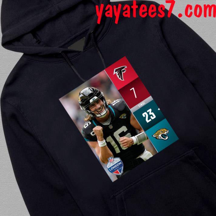 Official jacksonville Jaguars 23 7 Atlanta Falcons 2023 London Game Final  Score Shirt, hoodie, sweater, long sleeve and tank top