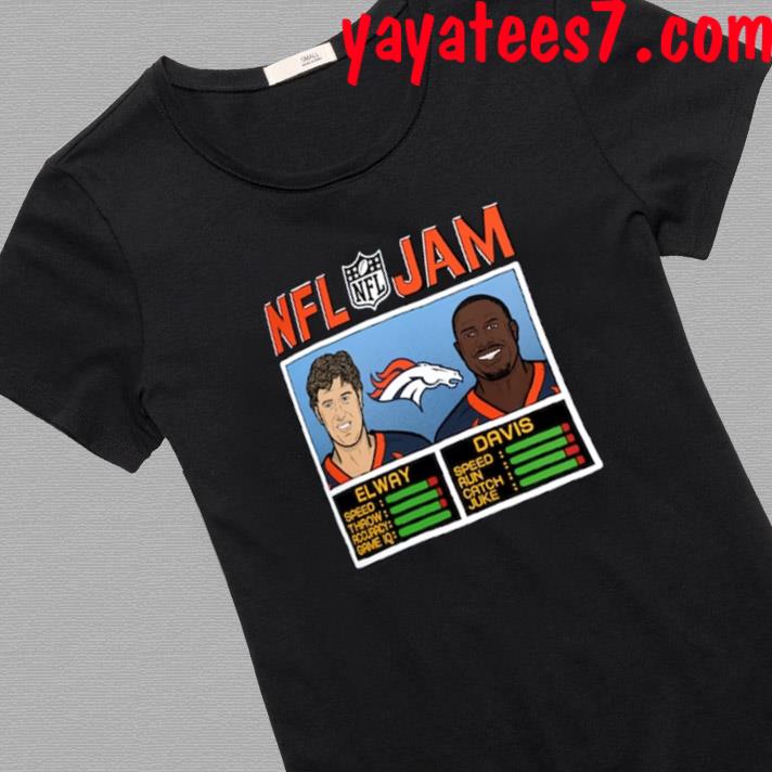 NFL Jam Denver Broncos John Elway And Terrell Davis Shirt, hoodie