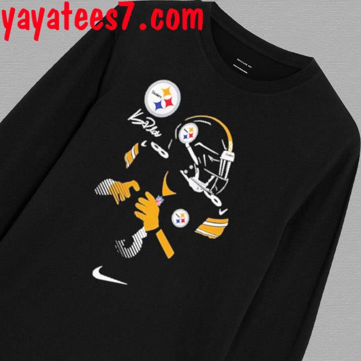 Kenny Pickett Steelers Name and Number Short Sleeve Player T Shirt