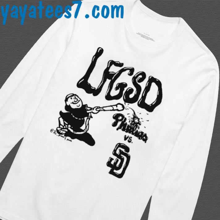 Official lfgsd phillies vs san diego padres shirt, hoodie