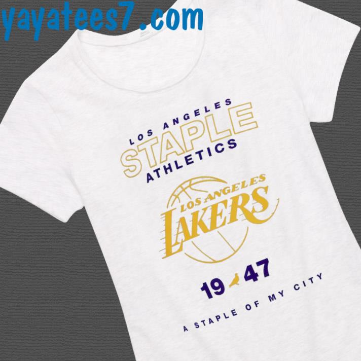 Los Angeles Lakers Nba X Staple Home Team T Shirt, hoodie, sweater, long  sleeve and tank top