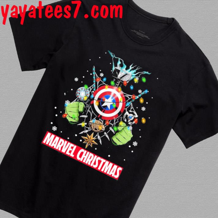Marvel Christmas, Marvel Studio Merry Christmas Shirt