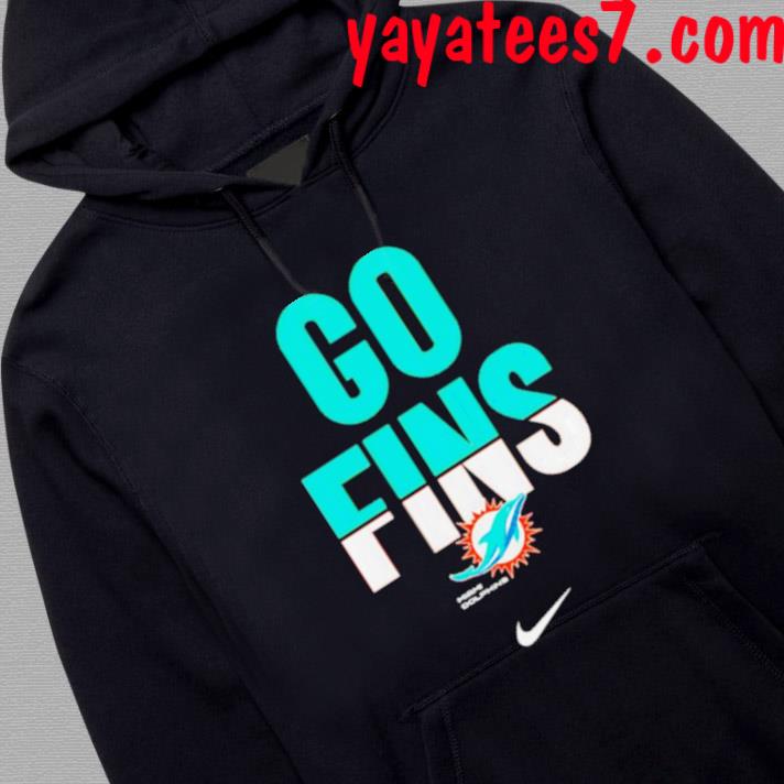 Miami Dolphins go Fins logo 2023 T-shirt, hoodie, sweater, long sleeve and  tank top