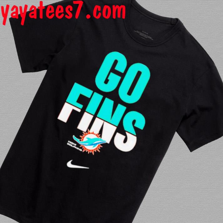 Go Fins Logo Miami Dolphins T-shirt, hoodie, sweater, long sleeve and tank  top