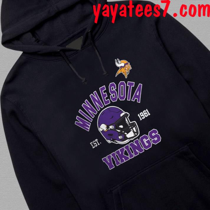 Minnesota Vikings football est. 1961 go Vikings logo shirt, hoodie