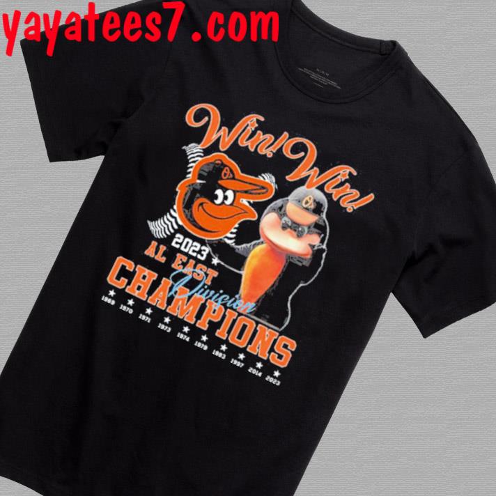 Official mLB Baltimore Orioles Win Win 2023 AL East Division