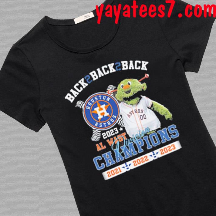 Mlb Houston Astros Back2back2back 2023 Al East Division Champions 2021 2022  2023 T-shirt,Sweater, Hoodie, And Long Sleeved, Ladies, Tank Top