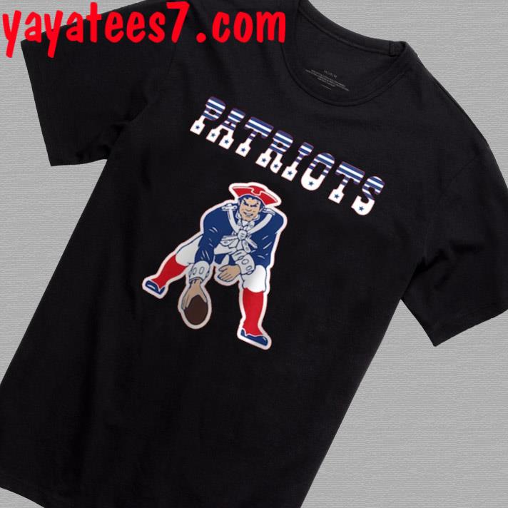 New England Patriots Fanatics Branded Team Lockup Logo T-Shirt - Red