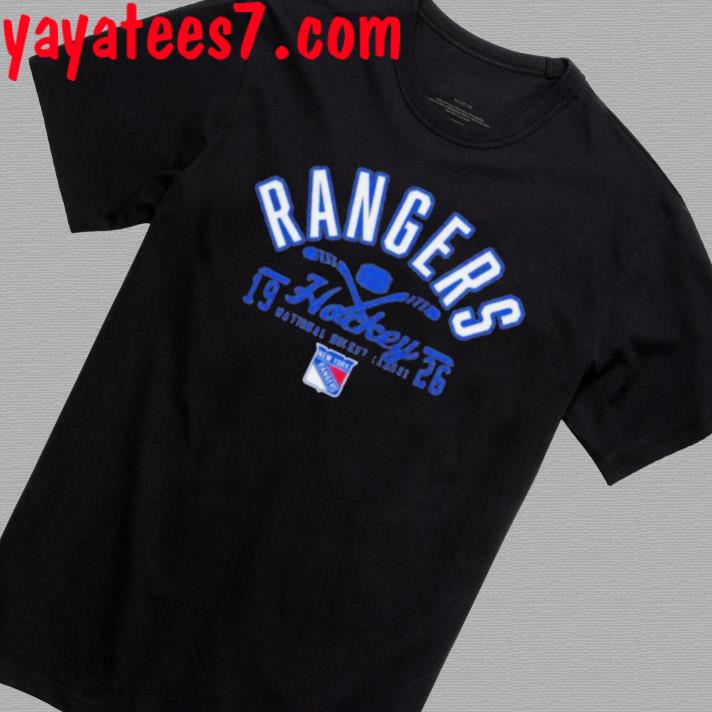 New York Rangers Half Puck National Hockey League 1926 T-Shirt