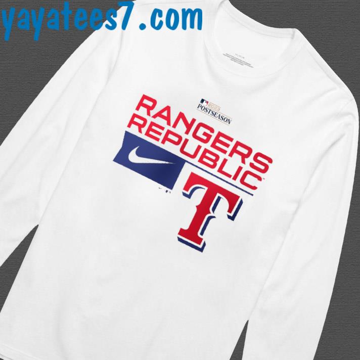 Texas Rangers Nike 2023 Postseason Legend Performance T-shirt